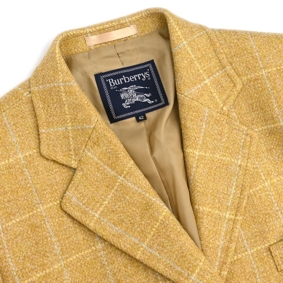 Burberrys Setup Suit Jacket Skirt Beige #42 #40