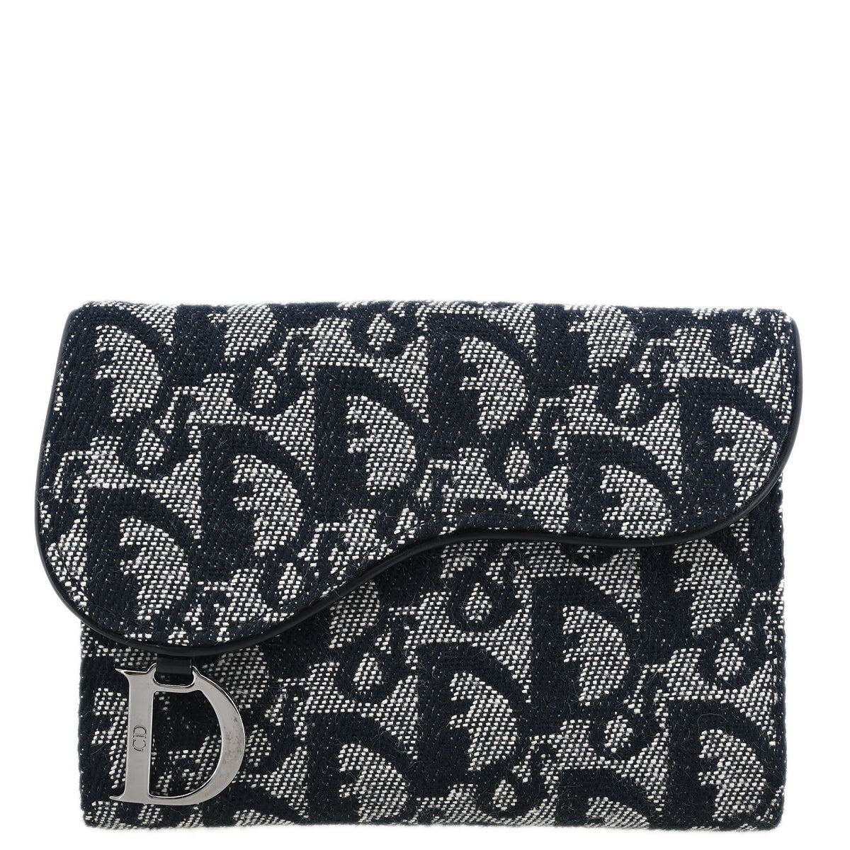 Christian Dior 2003 Black Trotter Wallet 01LU1013