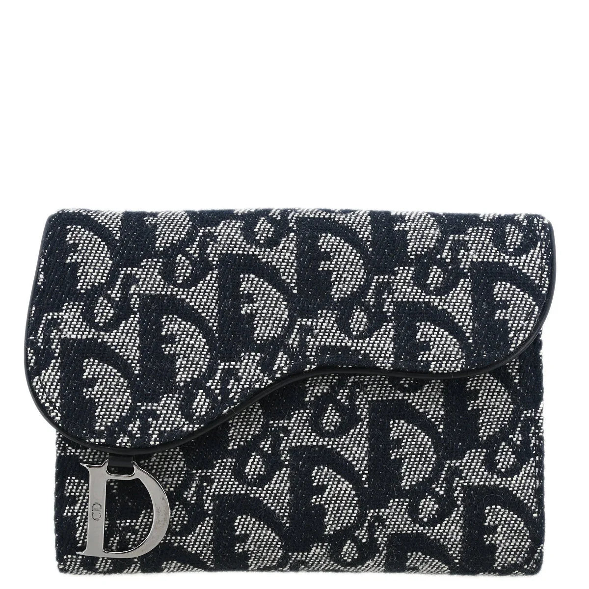 Christian Dior 2003 Black Trotter Wallet 01LU1013