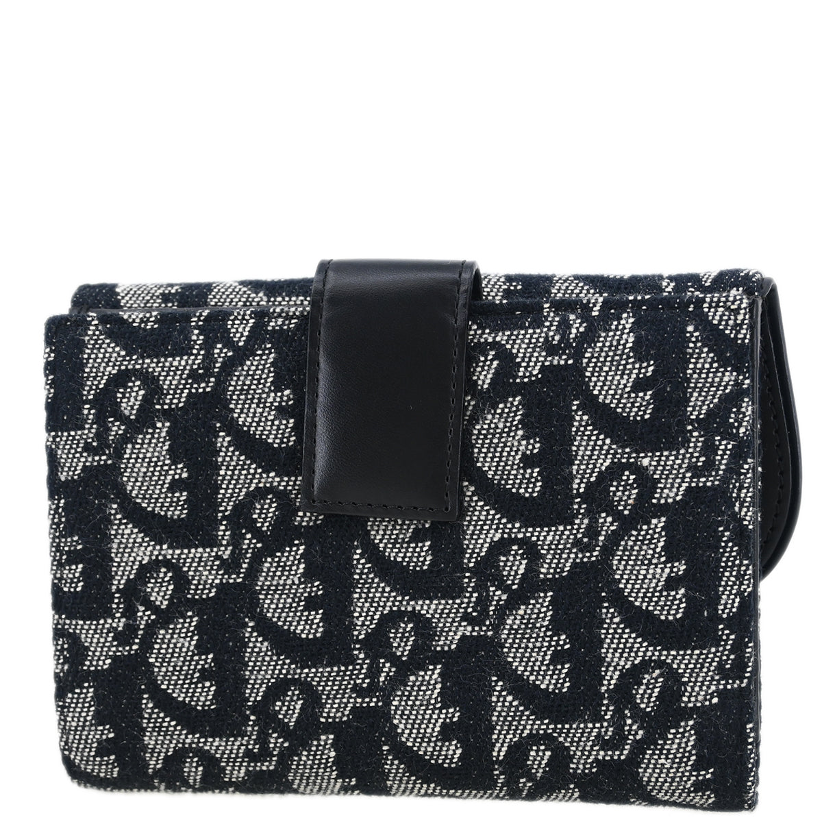 Christian Dior 2003 Black Trotter Wallet 01LU1013