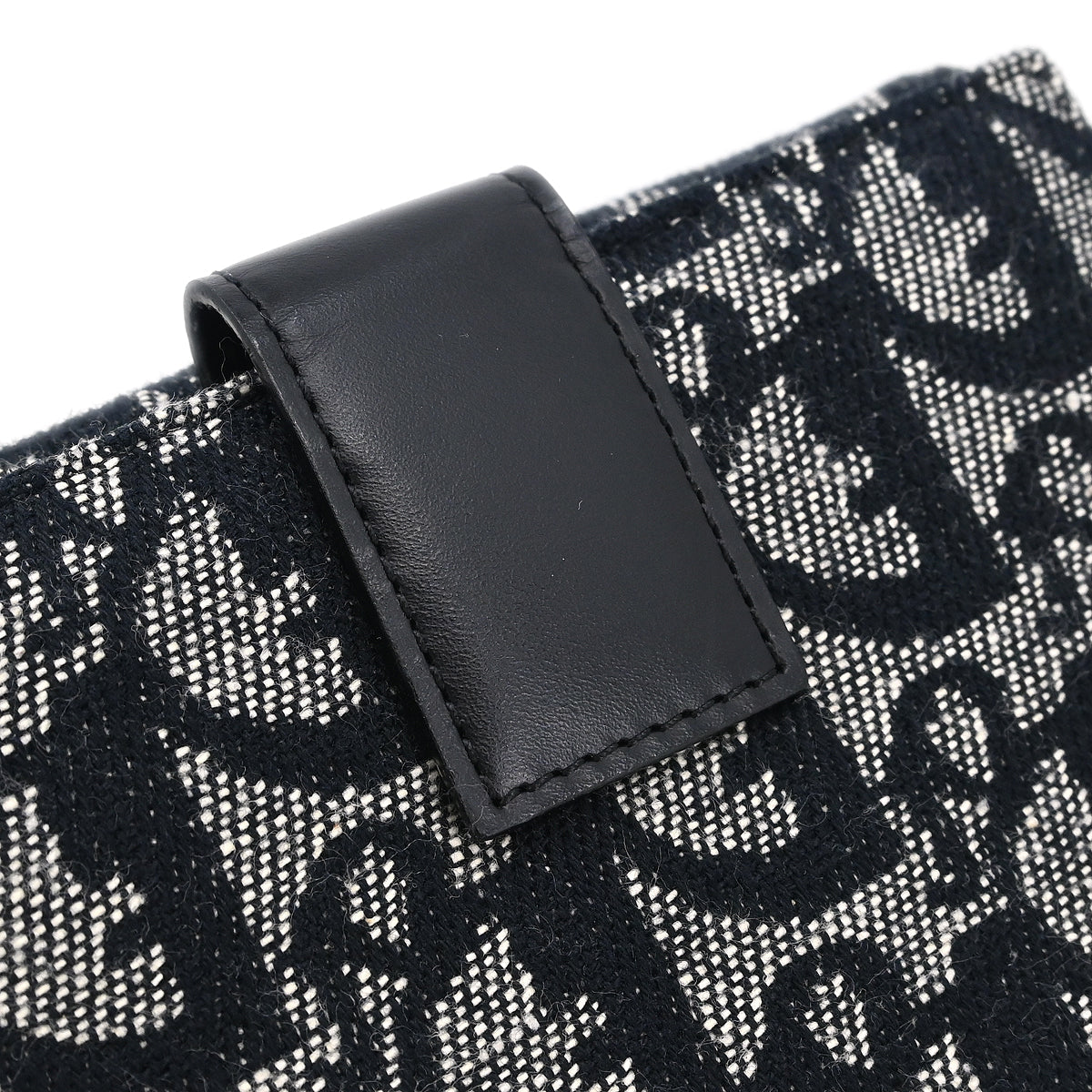Christian Dior 2003 Black Trotter Wallet 01LU1013
