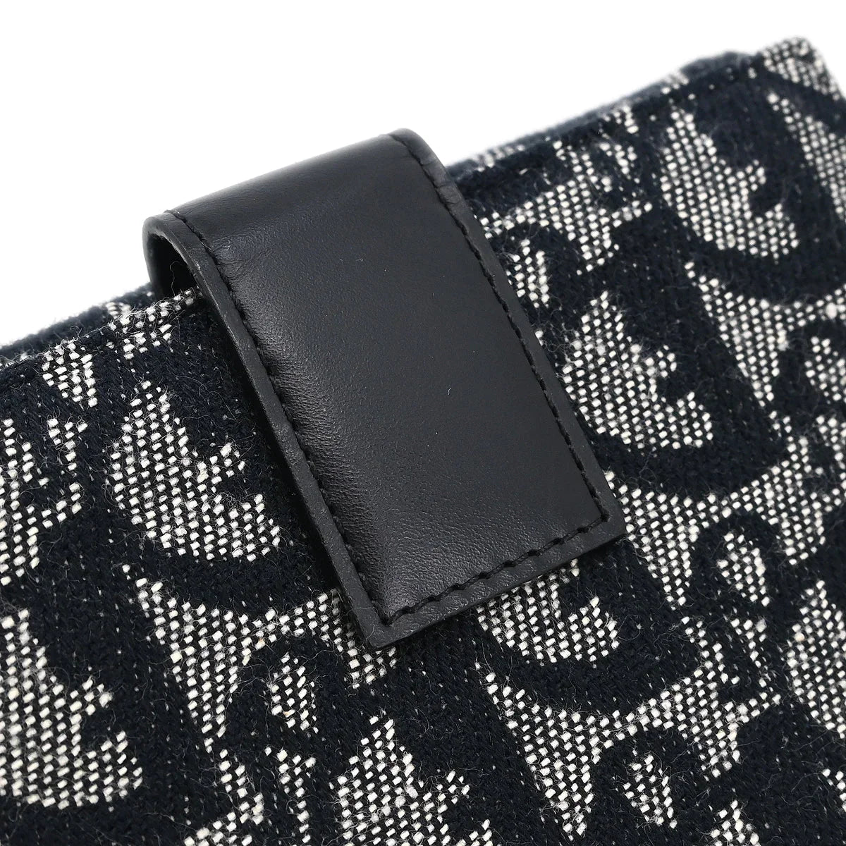 Christian Dior 2003 Black Trotter Wallet 01LU1013