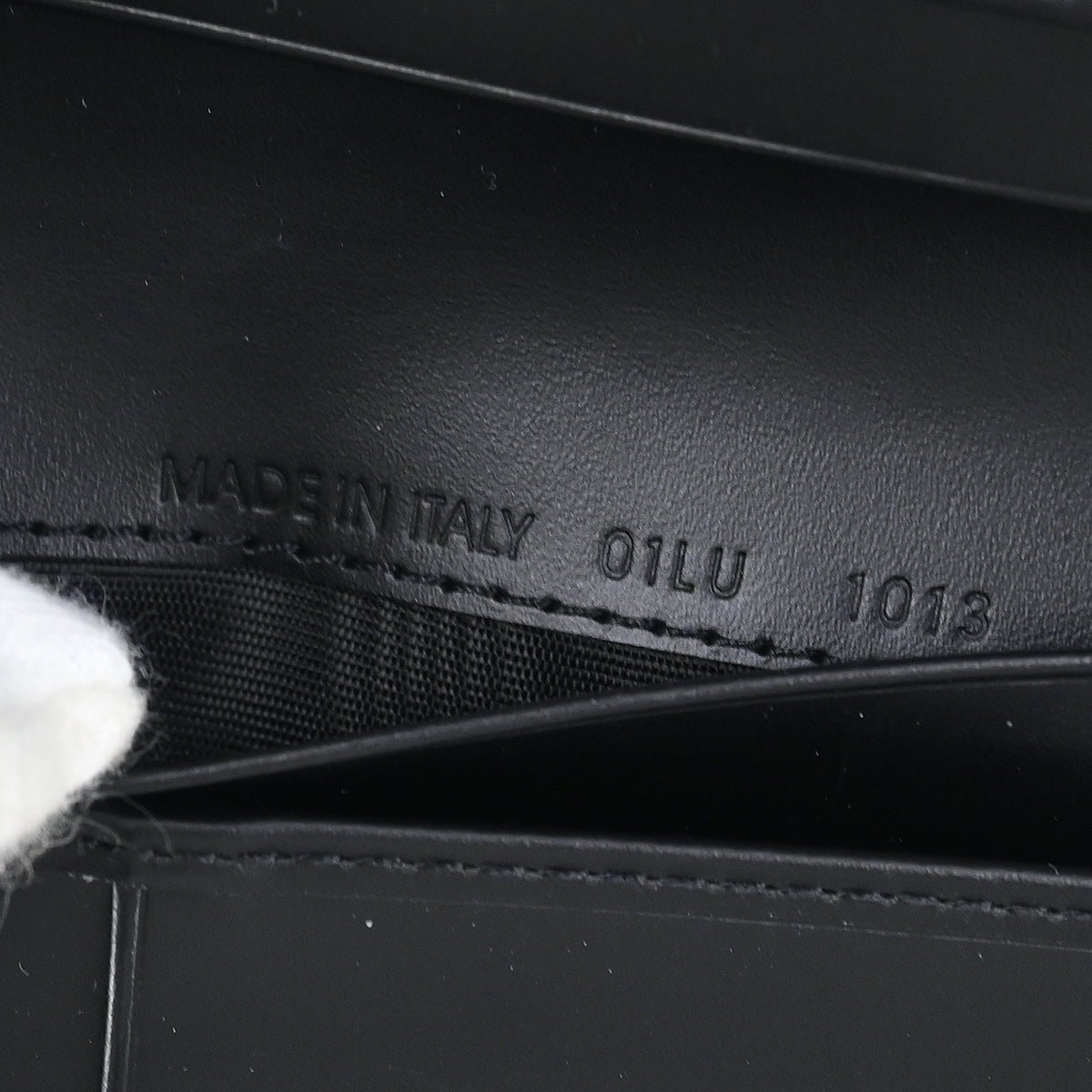 Christian Dior 2003 Black Trotter Wallet 01LU1013