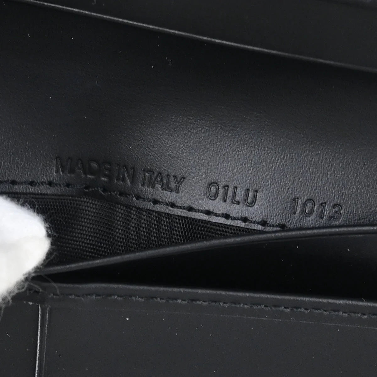 Christian Dior 2003 Black Trotter Wallet 01LU1013