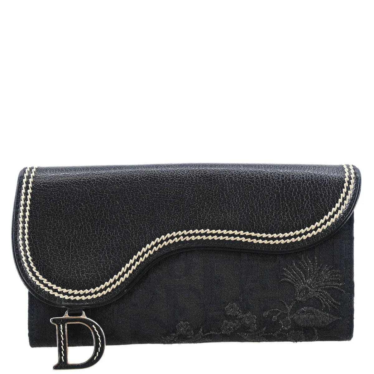 Christian Dior 2005 Black Trotter Wallet
