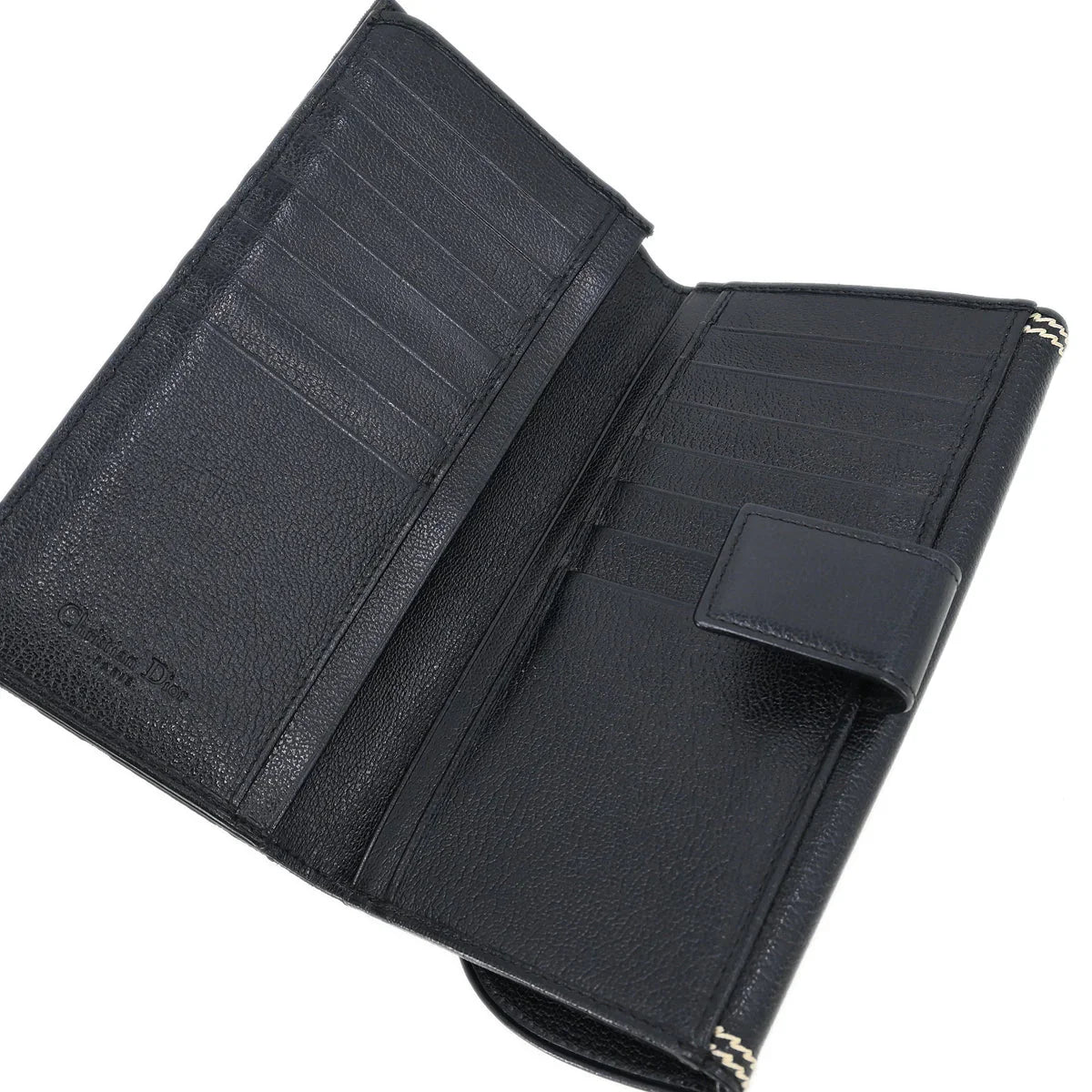 Christian Dior 2005 Black Trotter Wallet