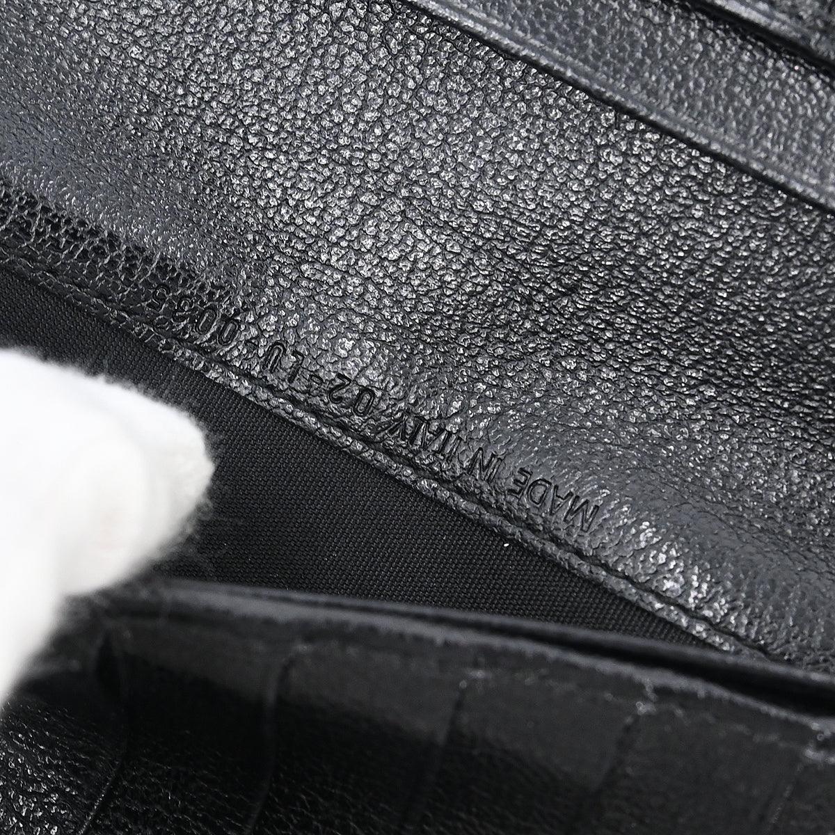 Christian Dior 2005 Black Trotter Wallet