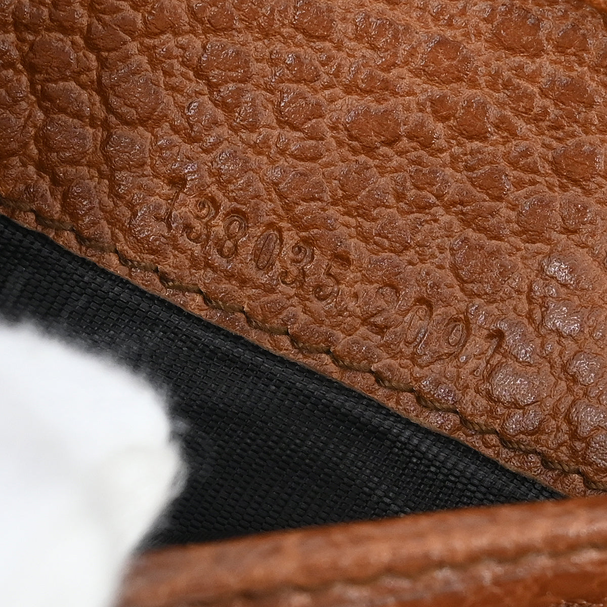 Gucci Brown Leather Bamboo Wallet