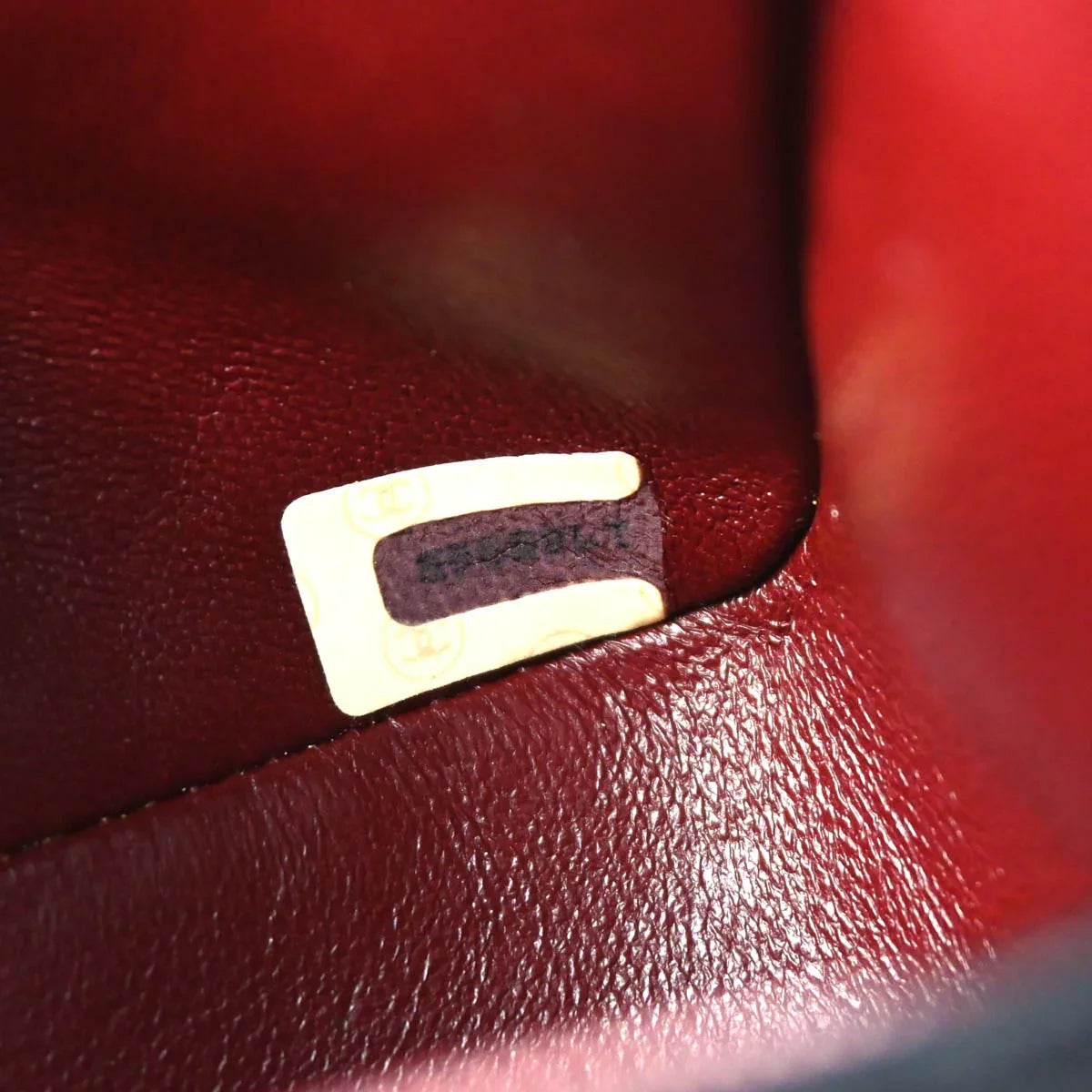 Chanel 1989-1991 Black Lambskin Shoulder Bag