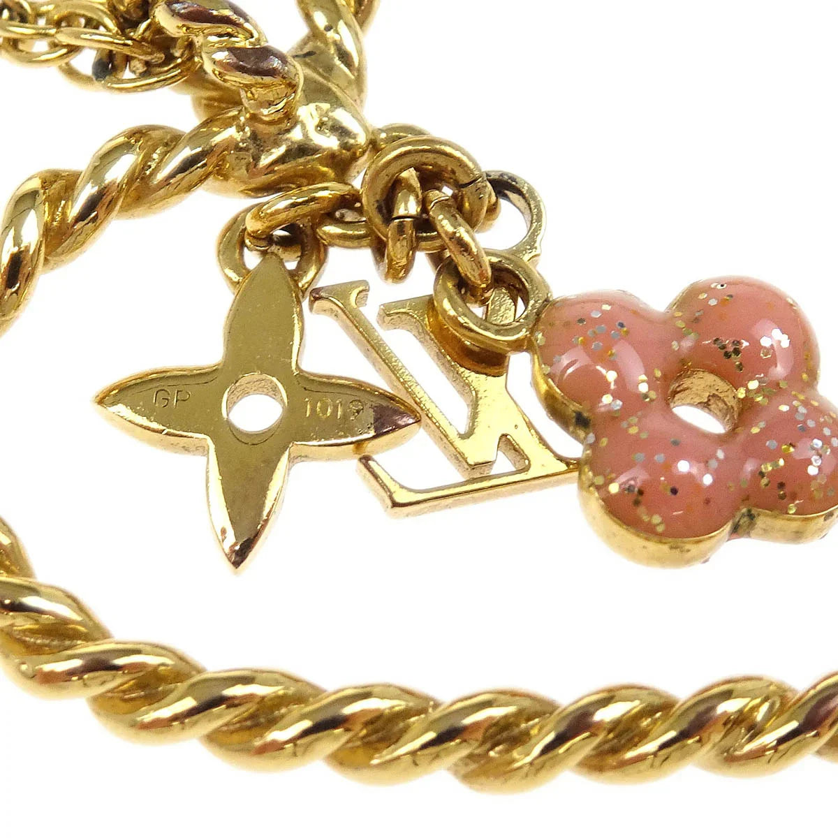 Louis Vuitton 2009 Sweet Monogram In My Heart Pendant Necklace M65951 GP1019