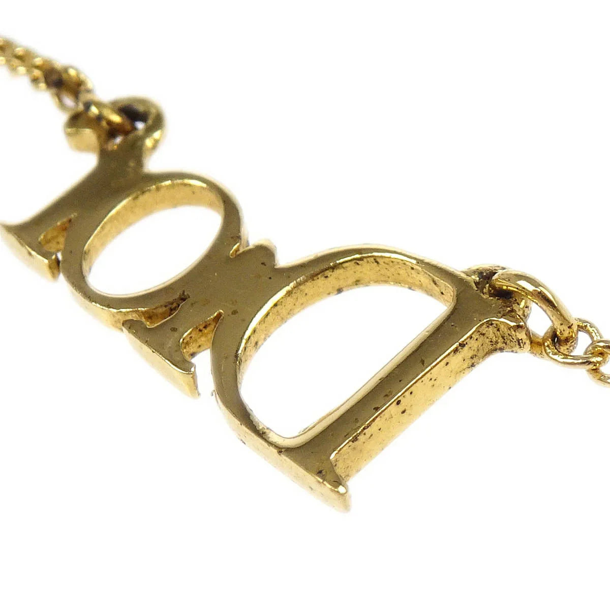 Christian Dior Necklace Pendant Gold