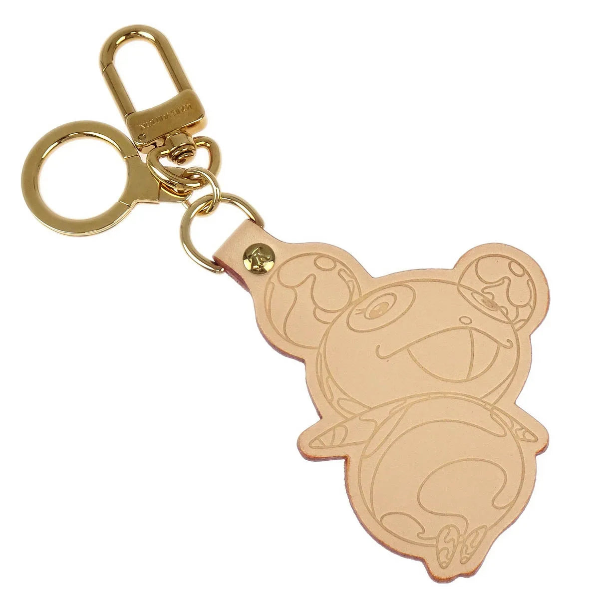 Louis Vuitton 2004 Porte Cles Panda Key Holder Charm M62637 Small Good