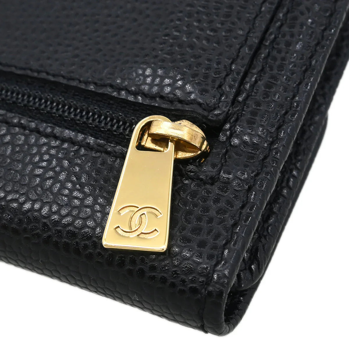 Chanel Black Caviar Wallet