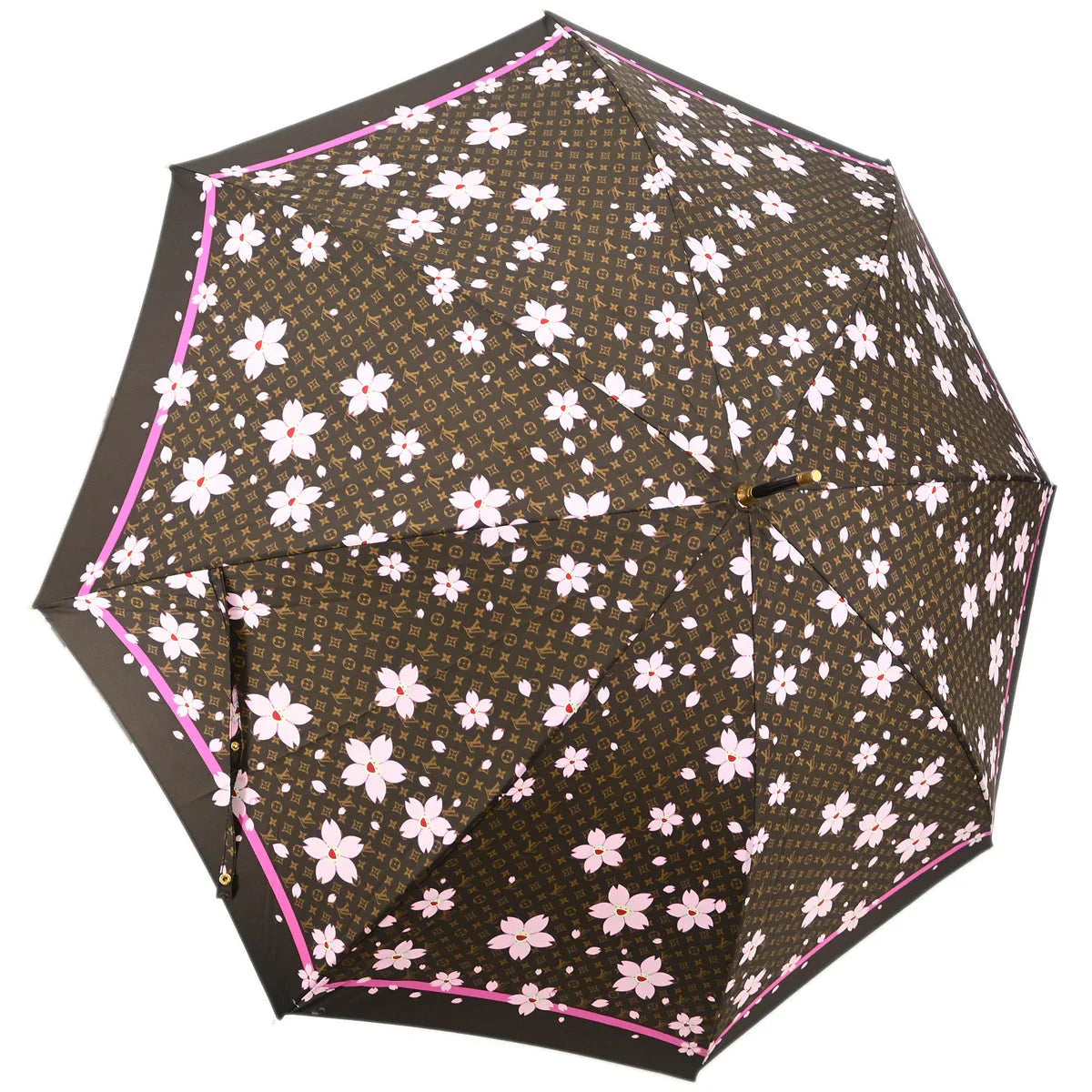 Louis Vuitton Monogram Cherry Blossom Umbrella M92030 Small Good
