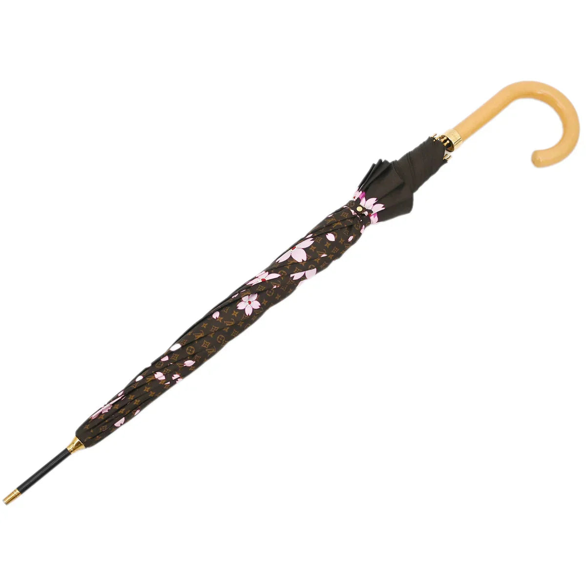 Louis Vuitton Monogram Cherry Blossom Umbrella M92030 Small Good