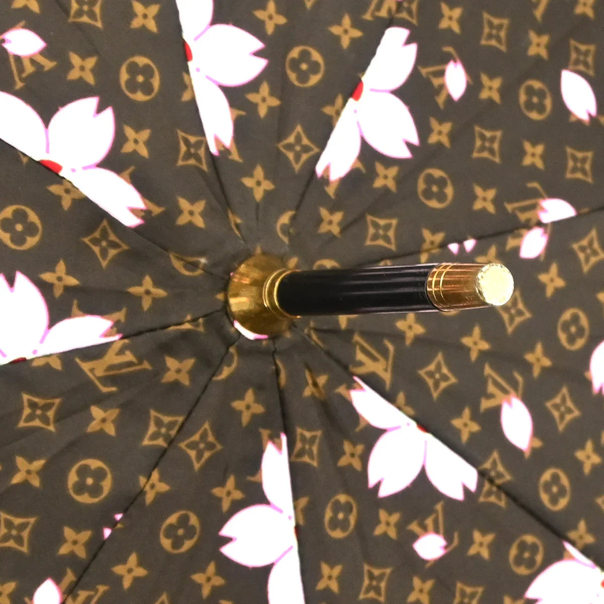 Louis Vuitton Monogram Cherry Blossom Umbrella M92030 Small Good