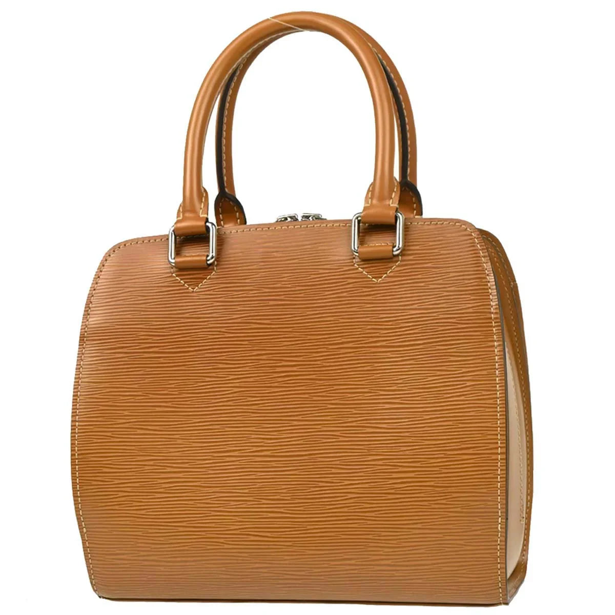 Louis Vuitton 2006 Brown Epi Pont Neuf Handbag M5205I