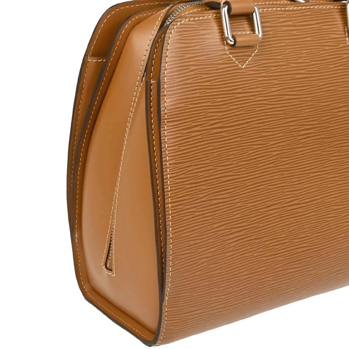 Louis Vuitton 2006 Brown Epi Pont Neuf Handbag M5205I