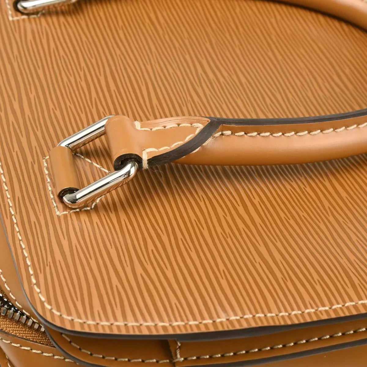 Louis Vuitton 2006 Brown Epi Pont Neuf Handbag M5205I