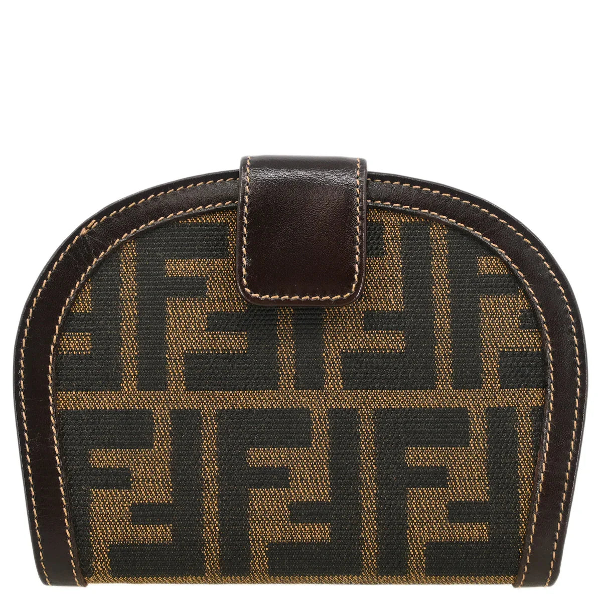 Fendi Brown Zucca Wallet Purse