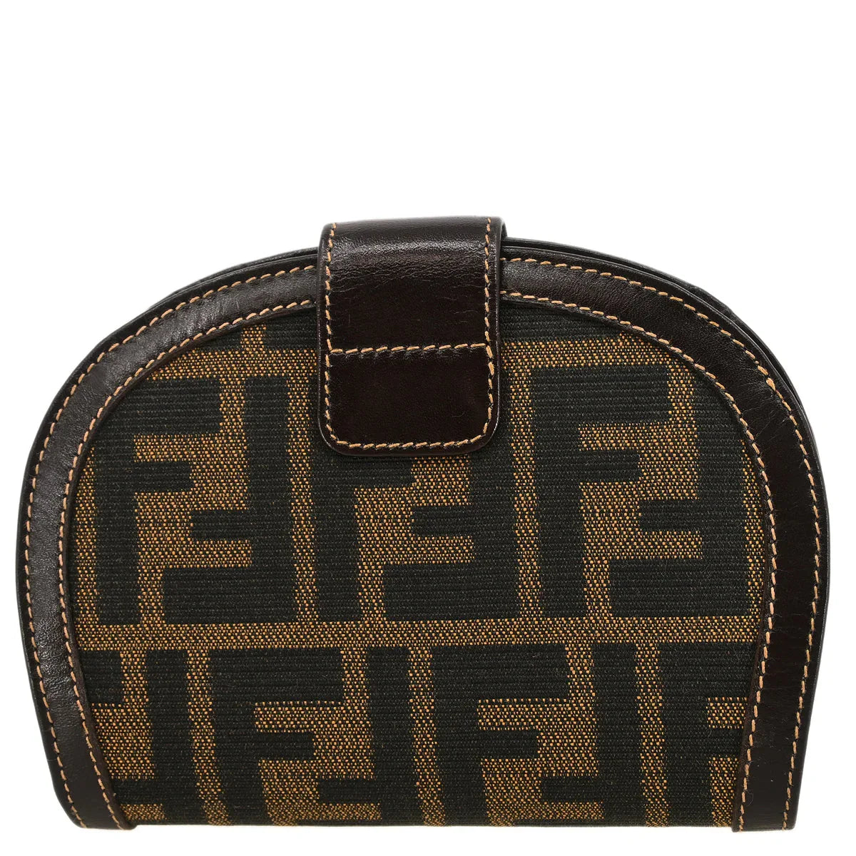 Fendi Brown Zucca Wallet Purse