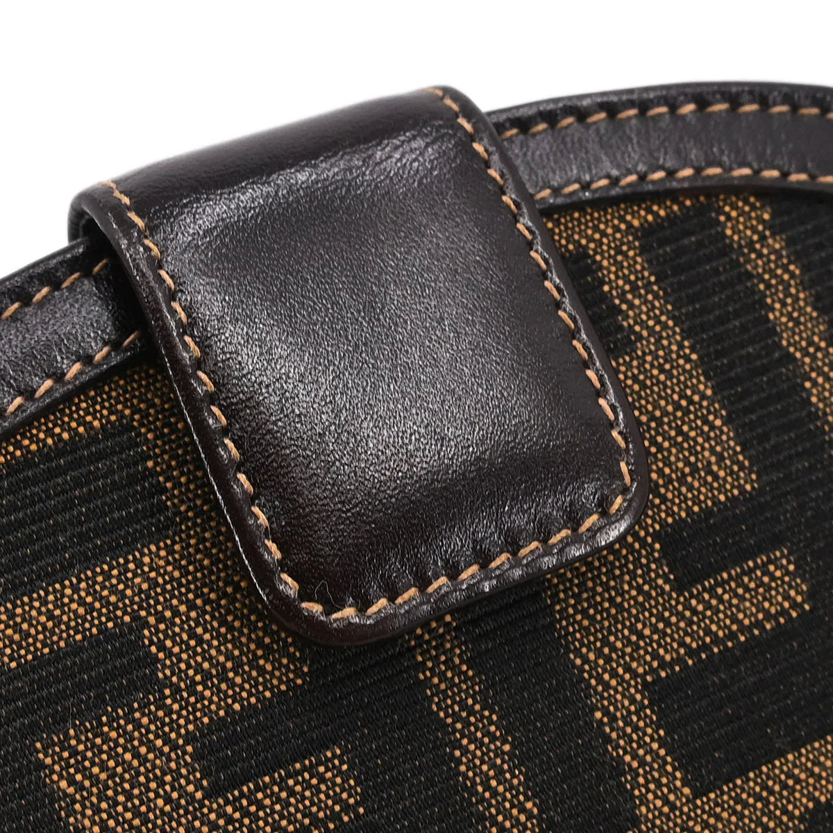 Fendi Brown Zucca Wallet Purse