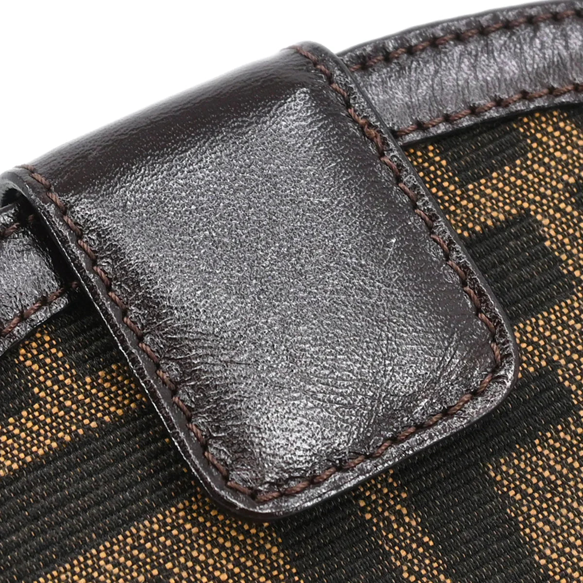 Fendi 2009 Brown Zucca Wallet Purse