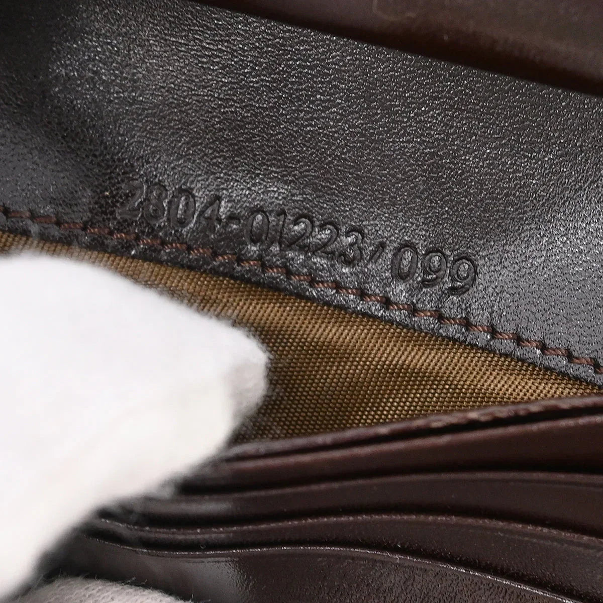 Fendi 2009 Brown Zucca Wallet Purse