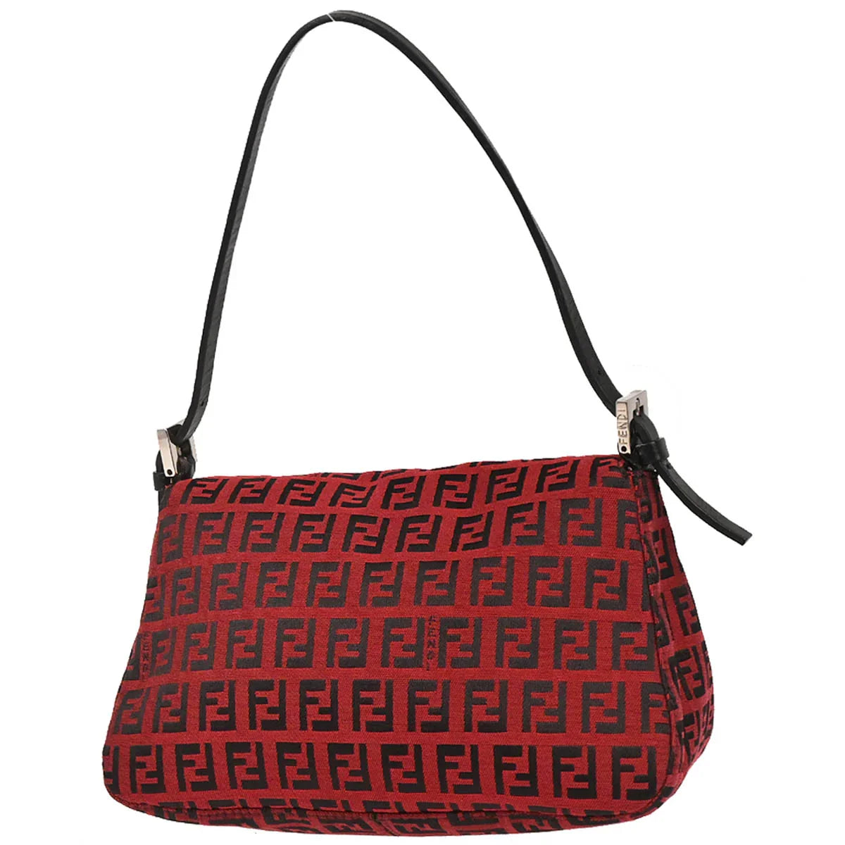 Fendi 2002 Red Zucchino Handbag