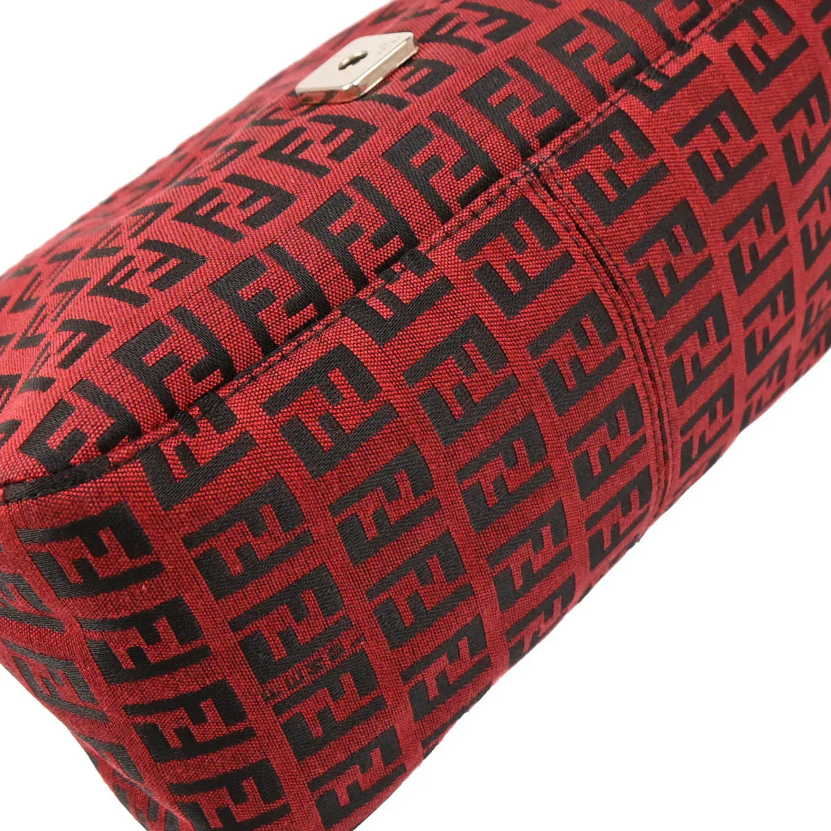 Fendi 2002 Red Zucchino Handbag
