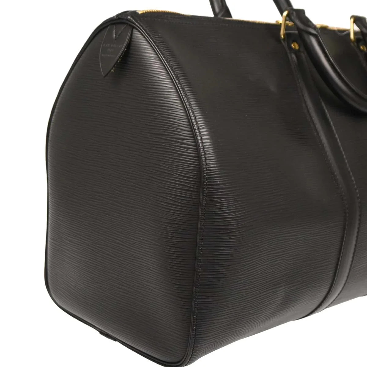 Louis Vuitton 1999 Black Epi Keepall 45 Travel Handbag M42972