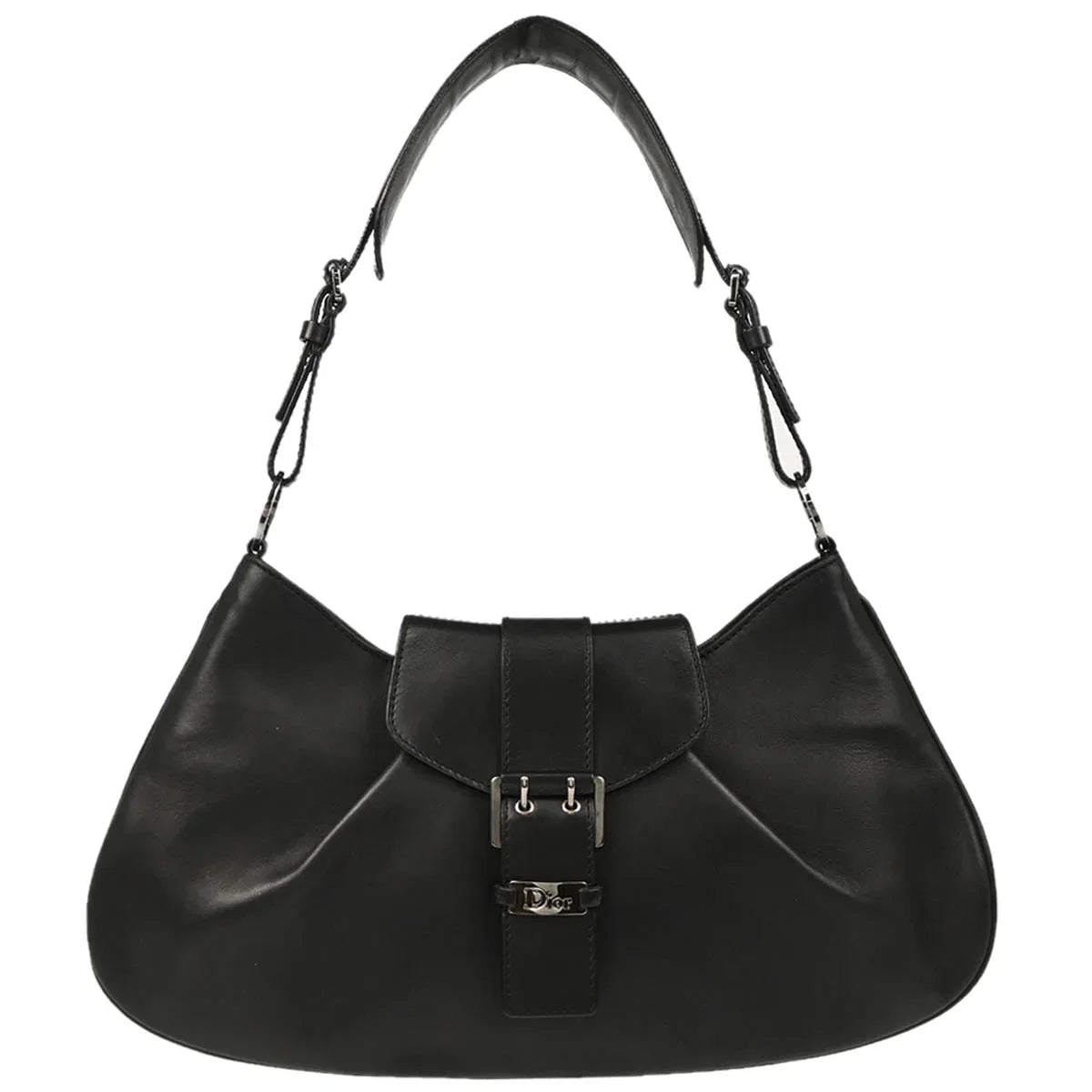 Christian Dior 2012 Black Leather Handbag