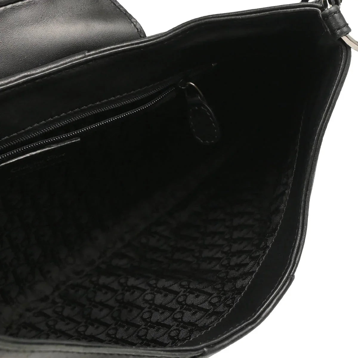 Christian Dior 2012 Black Leather Handbag