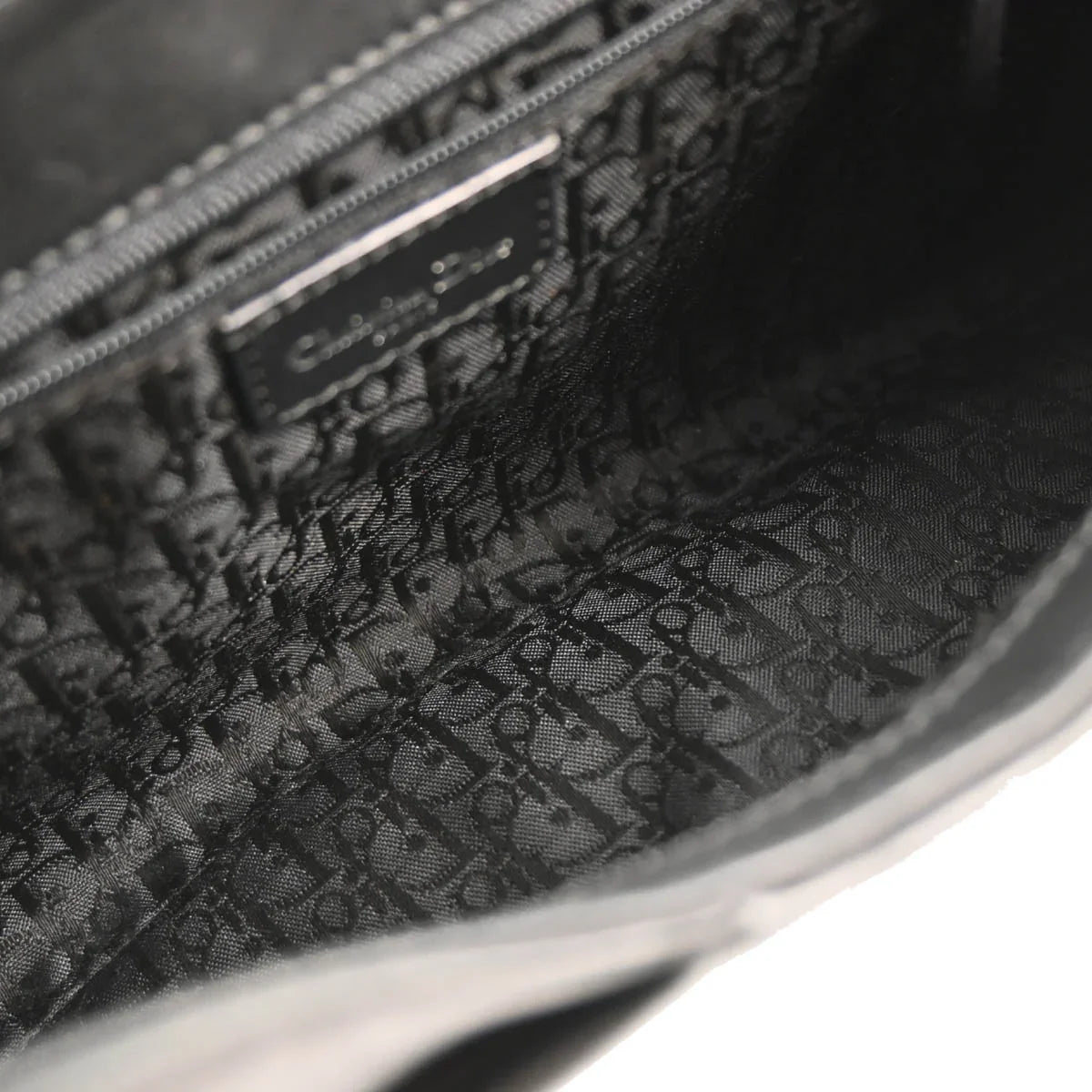 Christian Dior 2012 Black Leather Handbag