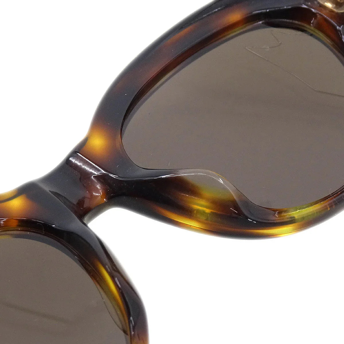 Chanel Sunglasses Eyewear Brown Small Good