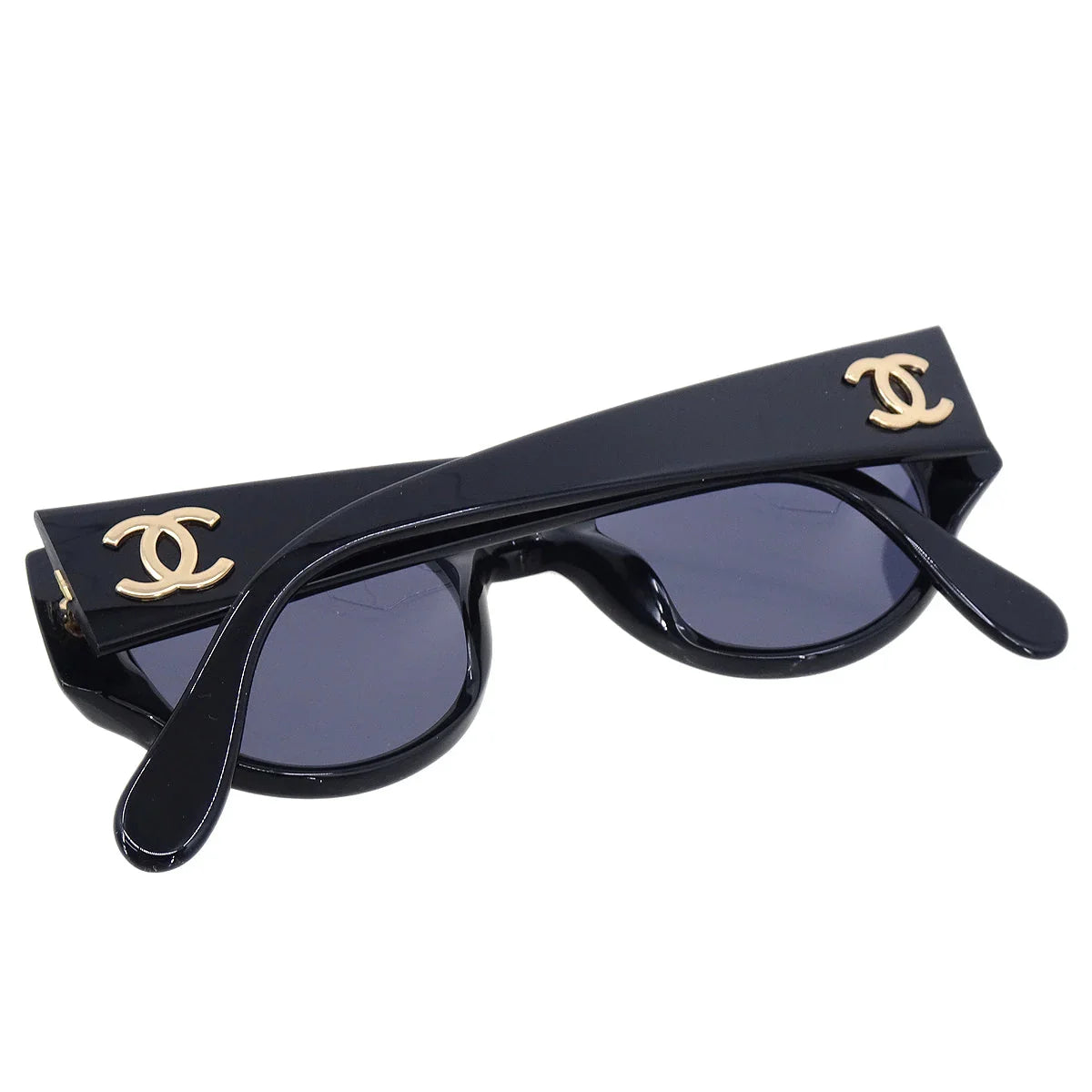 Chanel Sunglasses Eyewear Black Small Good