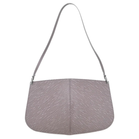 Louis Vuitton 2001 Purple Epi Pochette Demi-lune Handbag M5262B