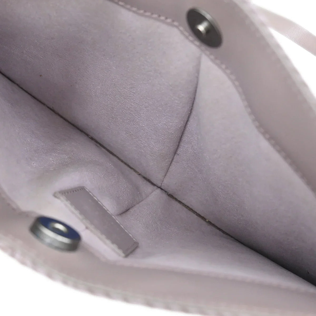 Louis Vuitton 2001 Purple Epi Pochette Demi-lune Handbag M5262B