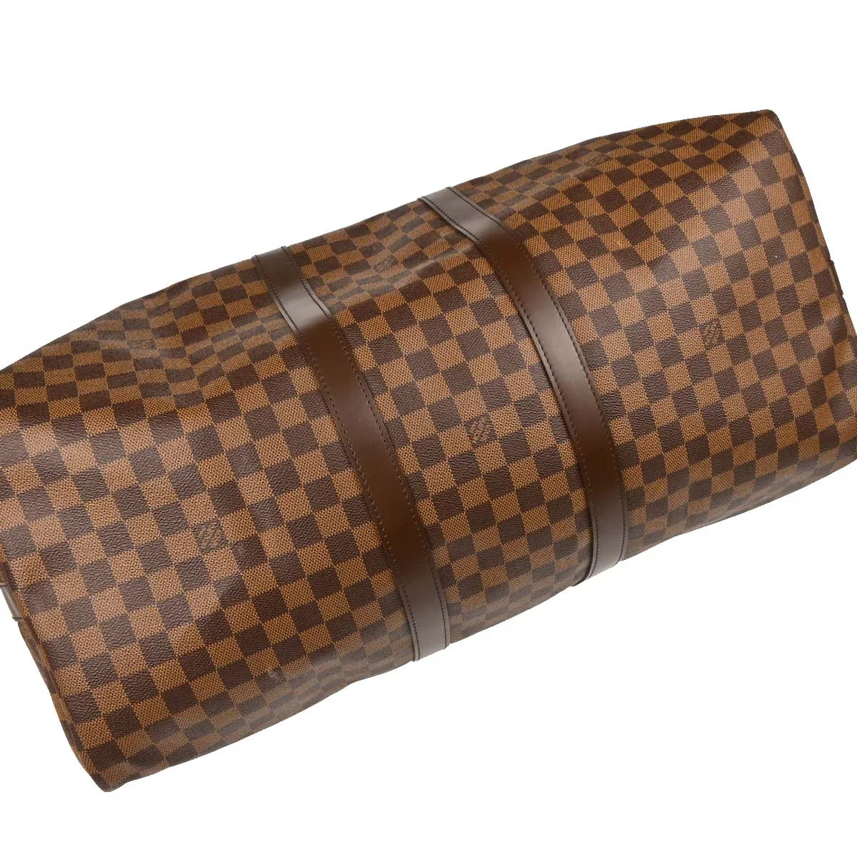 Louis Vuitton 2008 Damier Keepall Bandouliere 55 Duffle Bag N41414