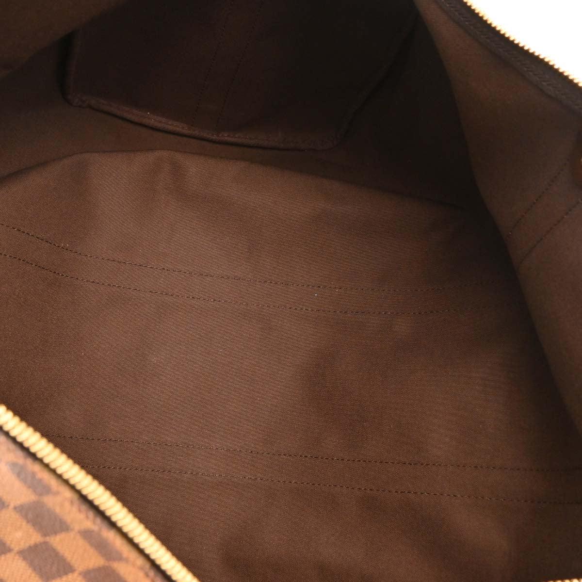Louis Vuitton 2008 Damier Keepall Bandouliere 55 Duffle Bag N41414