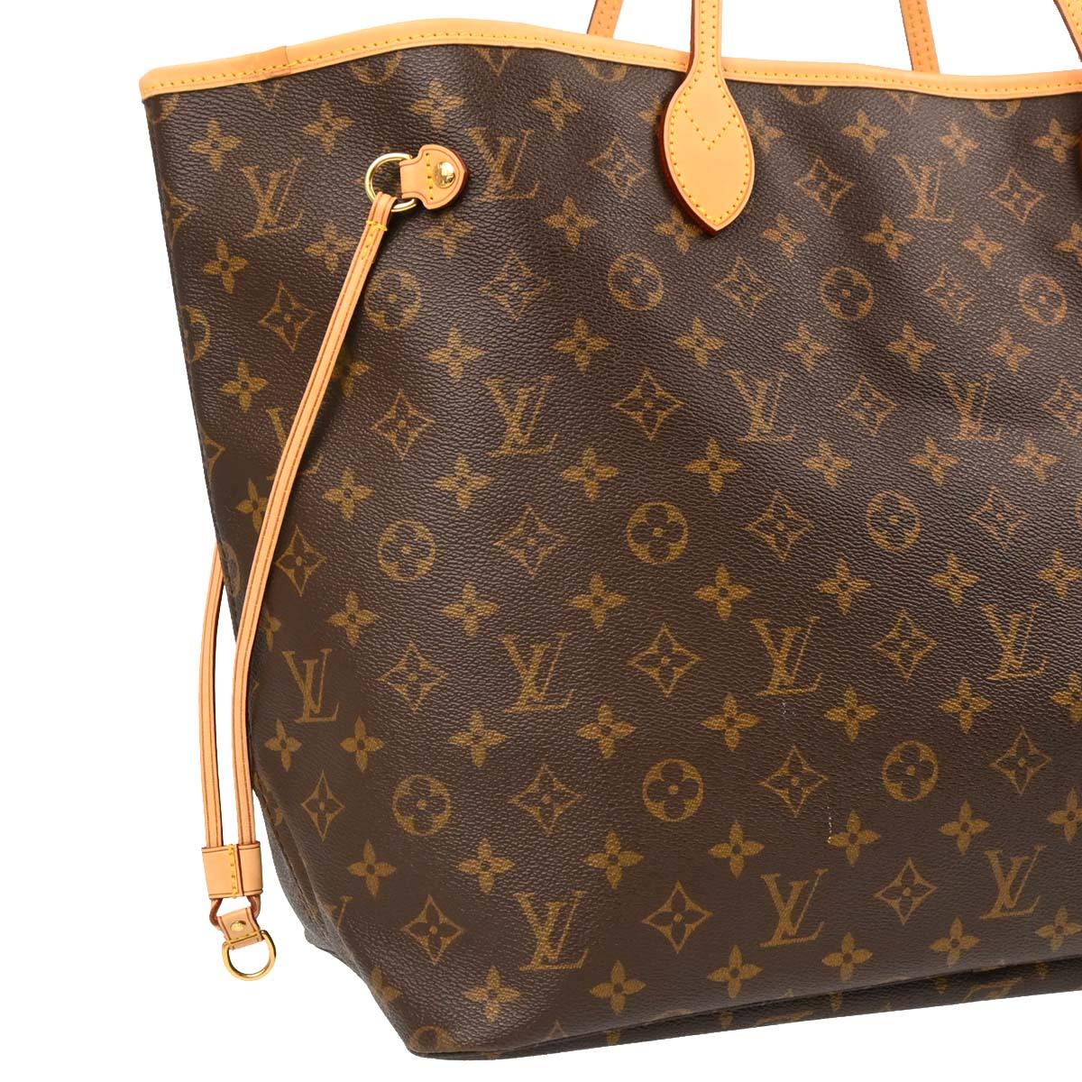 Louis Vuitton 2009 Monogram Neverfull GM Tote Handbag M40157