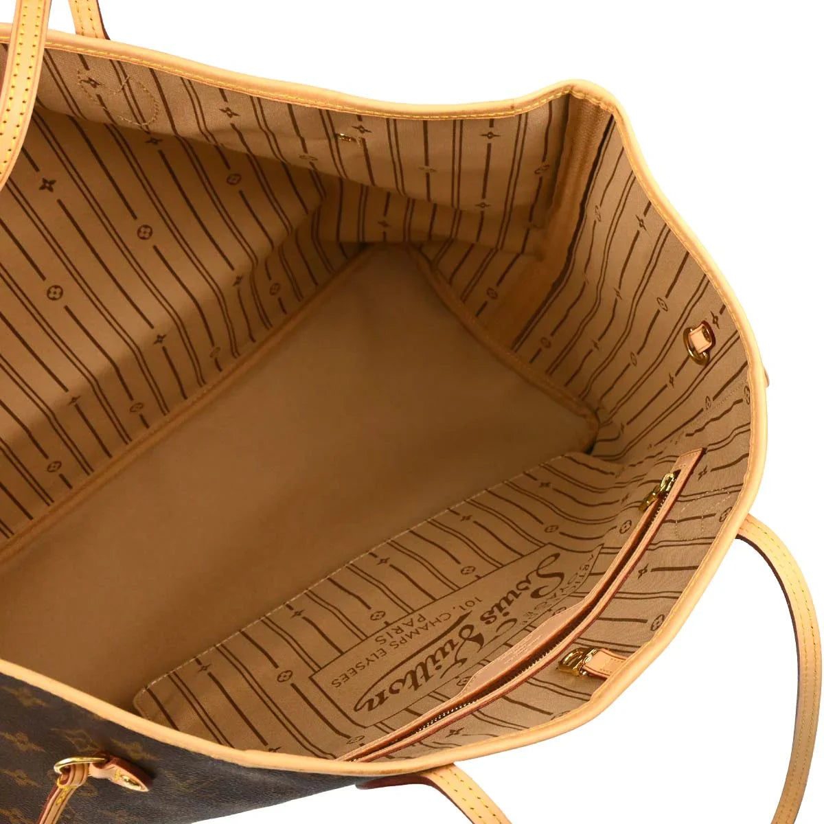 Louis Vuitton 2009 Monogram Neverfull GM Tote Handbag M40157