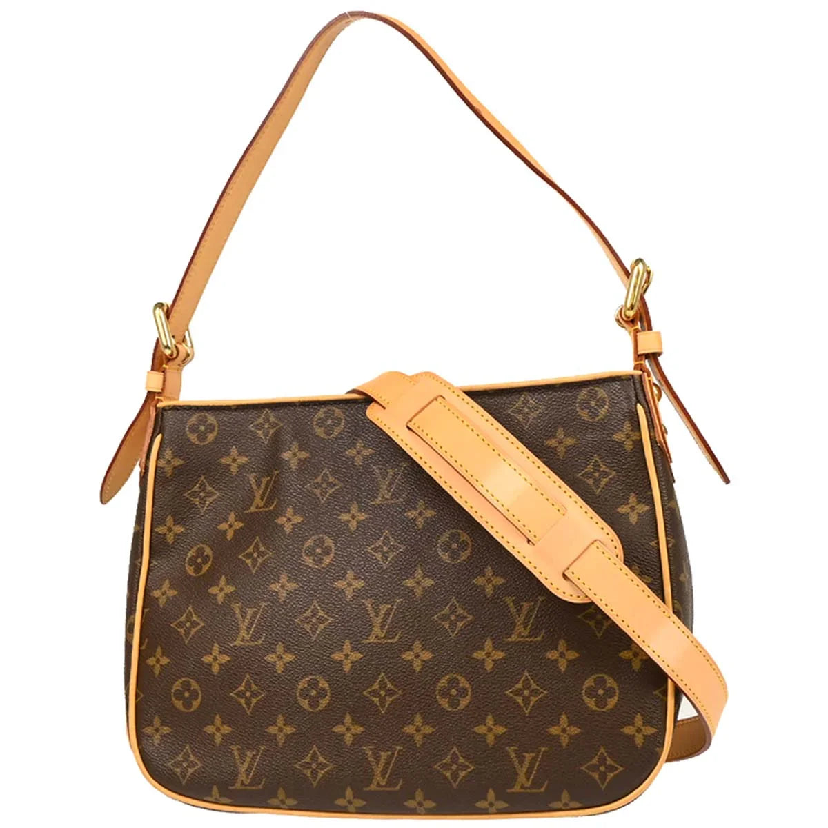 Louis Vuitton Monogram Hudson GM Shoulder Bag M40045