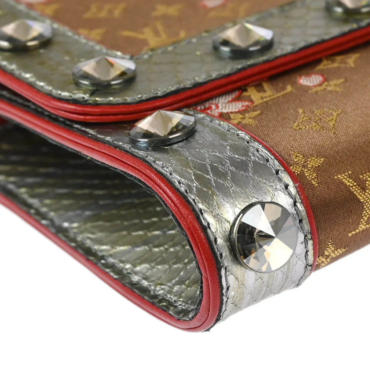 Louis Vuitton * 2003 Python Monogram Cherry Blossom Amarene M92587