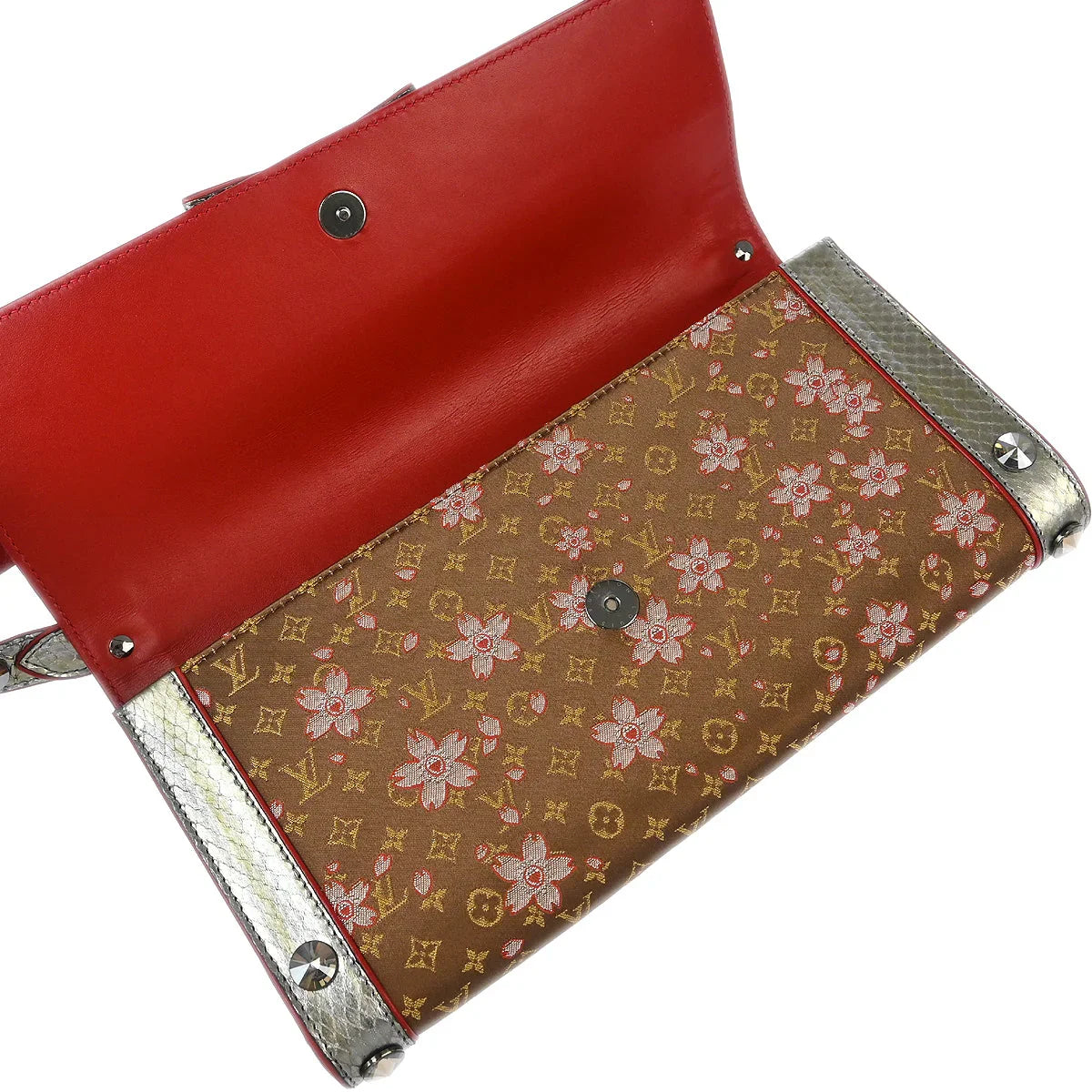 Louis Vuitton * 2003 Python Monogram Cherry Blossom Amarene M92587