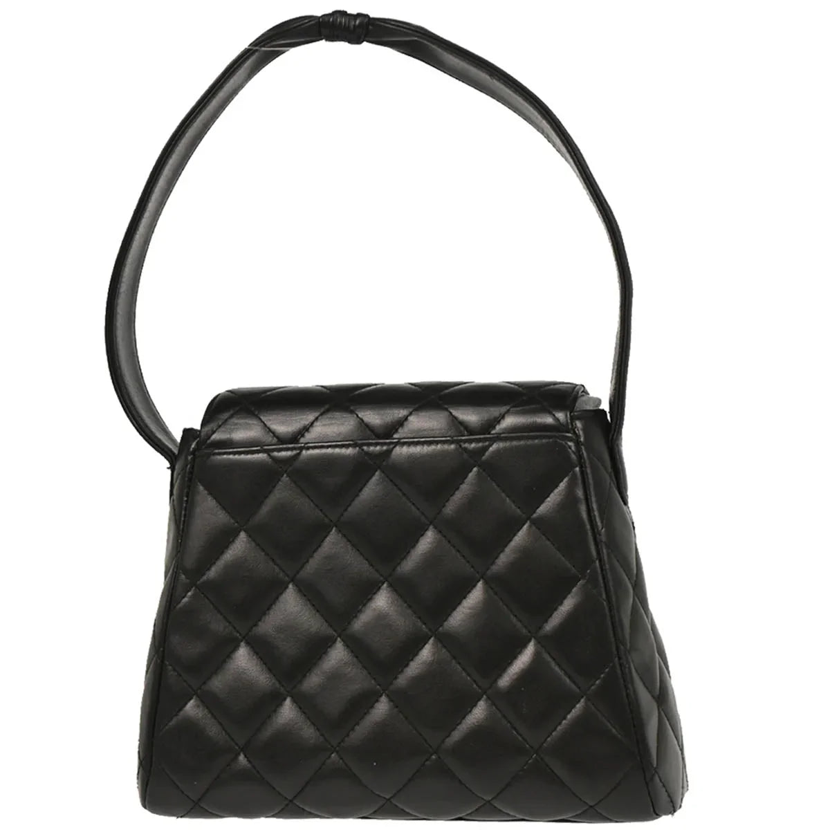 Chanel 1996-1997 Black Lambskin Handbag