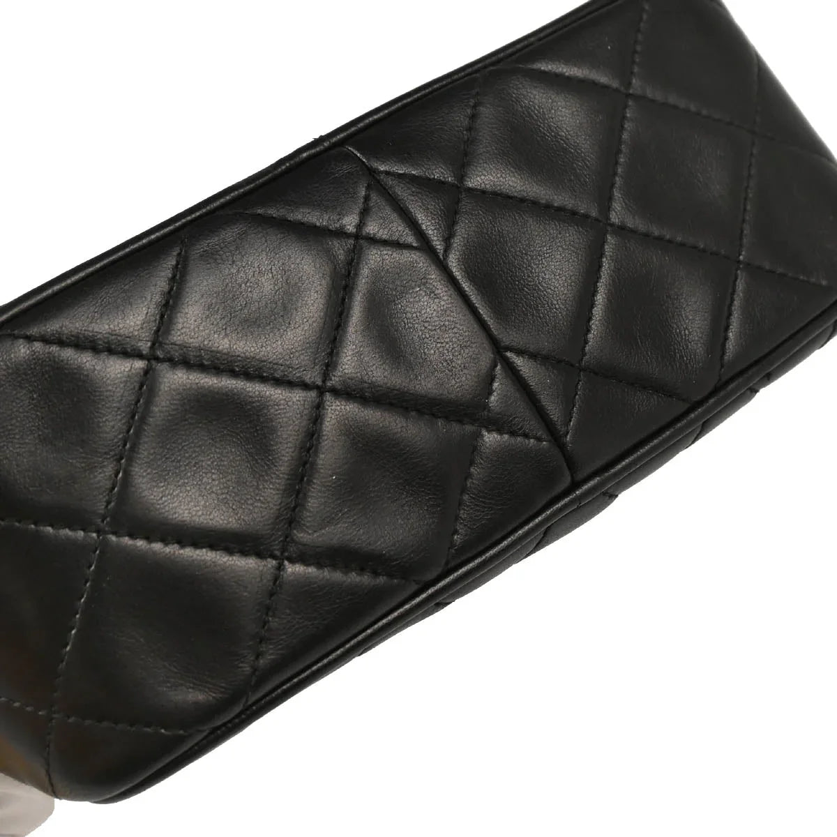 Chanel 1994-1996 Black Lambskin Camera Bag Mini