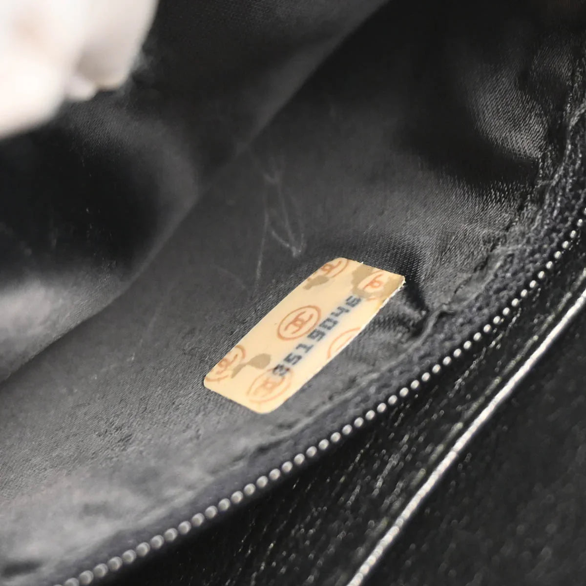 Chanel 1994-1996 Black Lambskin Camera Bag Mini