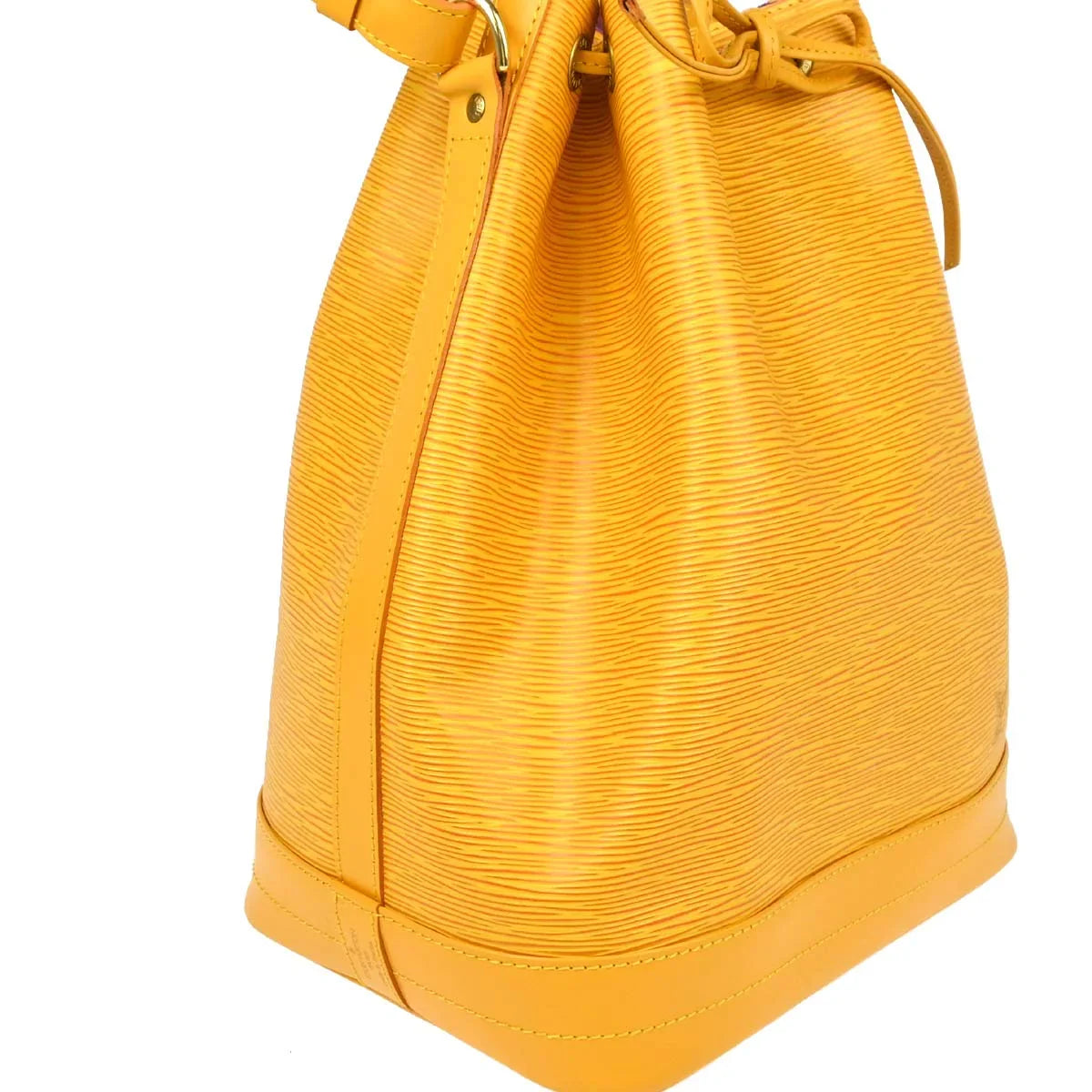 Louis Vuitton 1995 Yellow Epi Noe Drawstring Shoulder Bag M44009