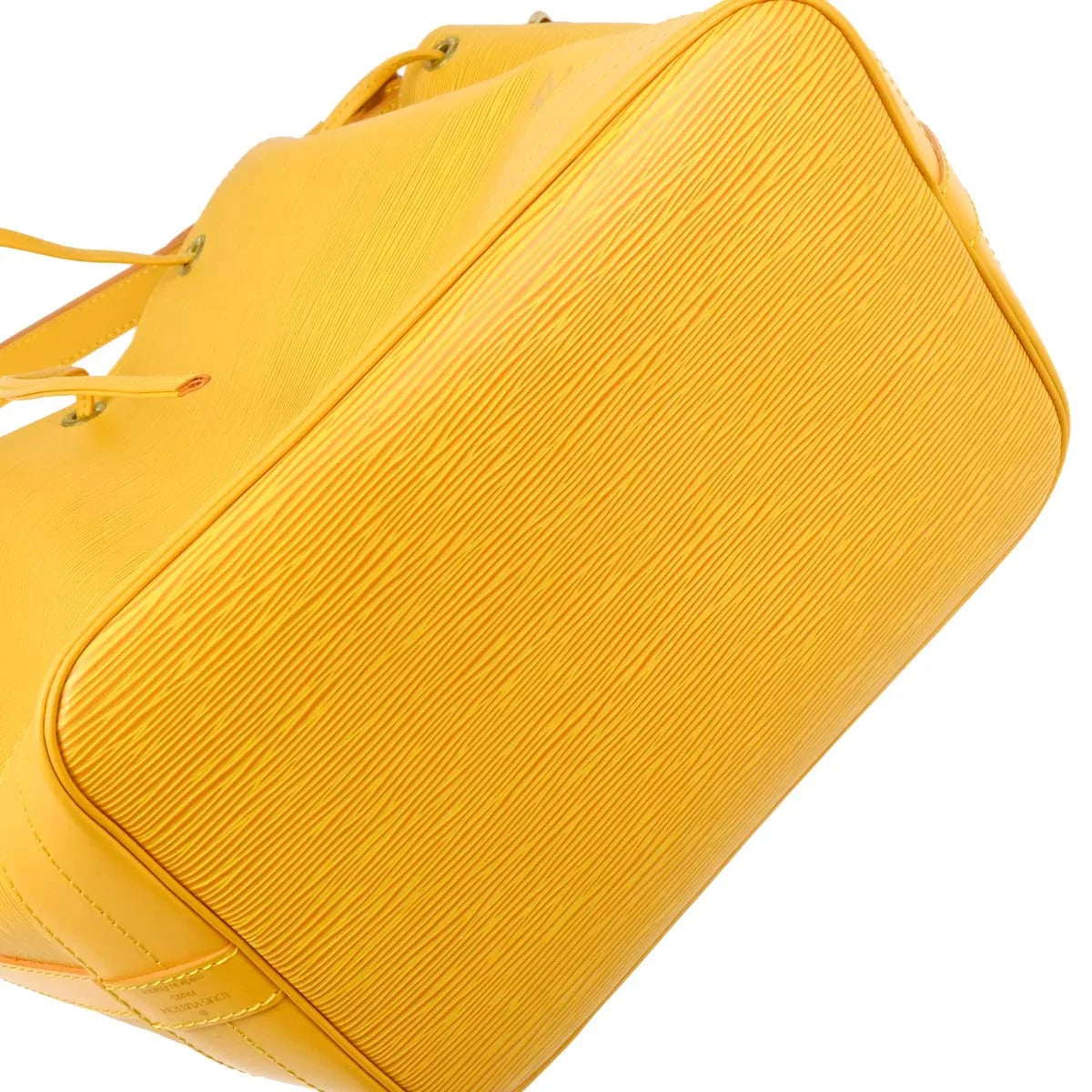 Louis Vuitton 1995 Yellow Epi Noe Drawstring Shoulder Bag M44009